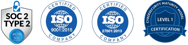 ISO 27001 certified
