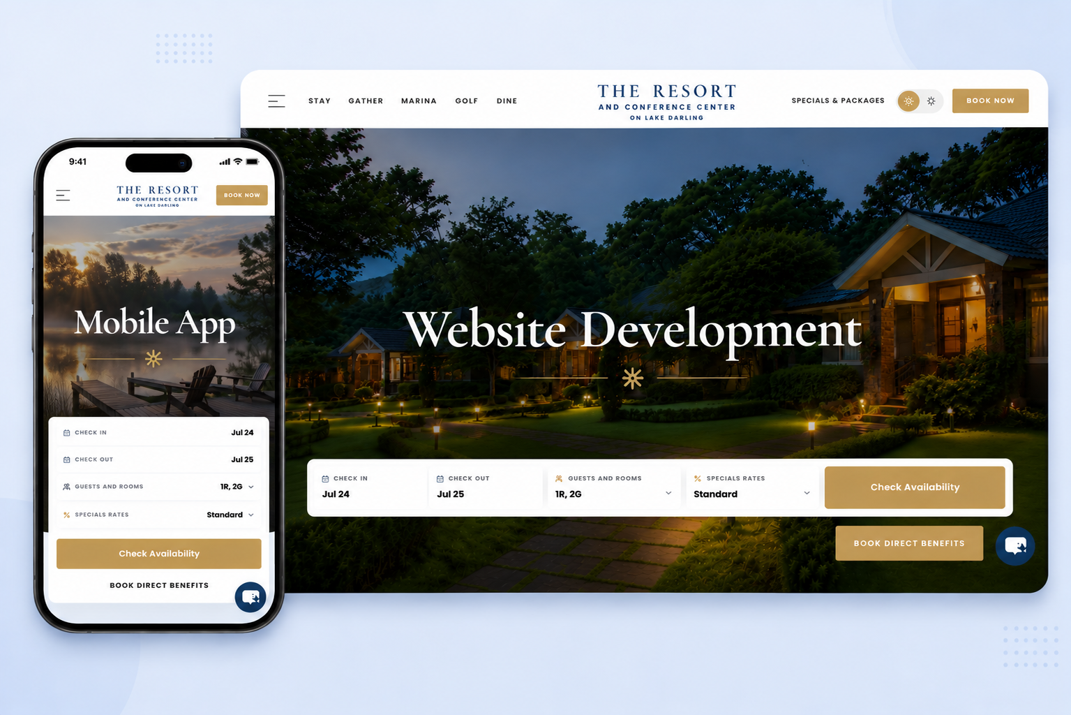 Custom Booking Engine